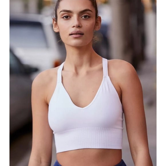 Free People Tops - NWOT Free People Good Karma Tank, Size Medium/Large, Color White